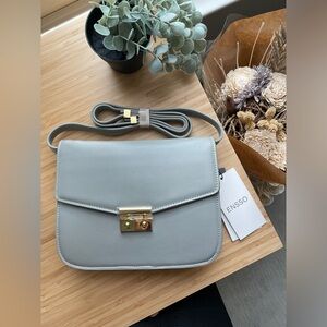 NWT Classic box crossbody/shoulder bag in gray
